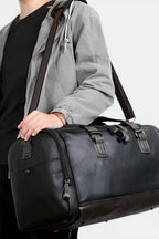 Victoria | Leather Weekend Duffle Bag — 40L RAVIKEN