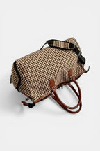Thornton | Plaid Travel Duffle with Shoe Pocket RAVIKEN
