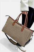 Thornton | Plaid Travel Duffle with Shoe Pocket RAVIKEN