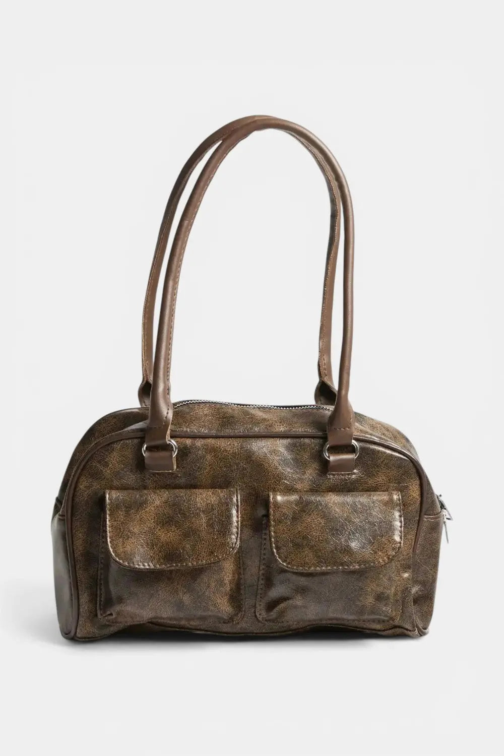 Henley | Distressed Leather Bowling Bag RAVIKEN