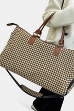 Thornton | Plaid Travel Duffle with Shoe Pocket RAVIKEN