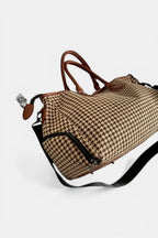 Thornton | Plaid Travel Duffle with Shoe Pocket RAVIKEN
