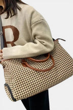 Thornton | Plaid Travel Duffle with Shoe Pocket RAVIKEN
