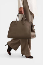 Kensington | Structured Suede Handbag RAVIKEN