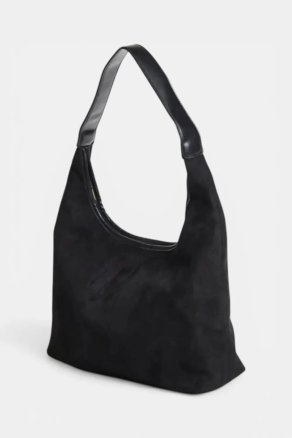 Burnham | Suede Tote Shoulder Bag with Zip RAVIKEN