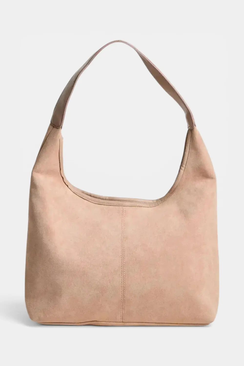 Burnham | Suede Tote Shoulder Bag with Zip RAVIKEN