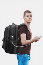 Greenwich | Travel Backpack — 17" Laptop & USB Port RAVIKEN