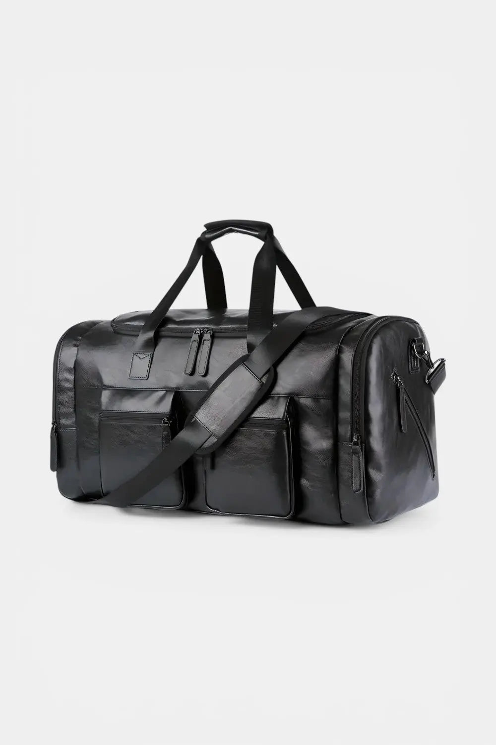 Victoria | Leather Weekend Duffle Bag — 40L RAVIKEN