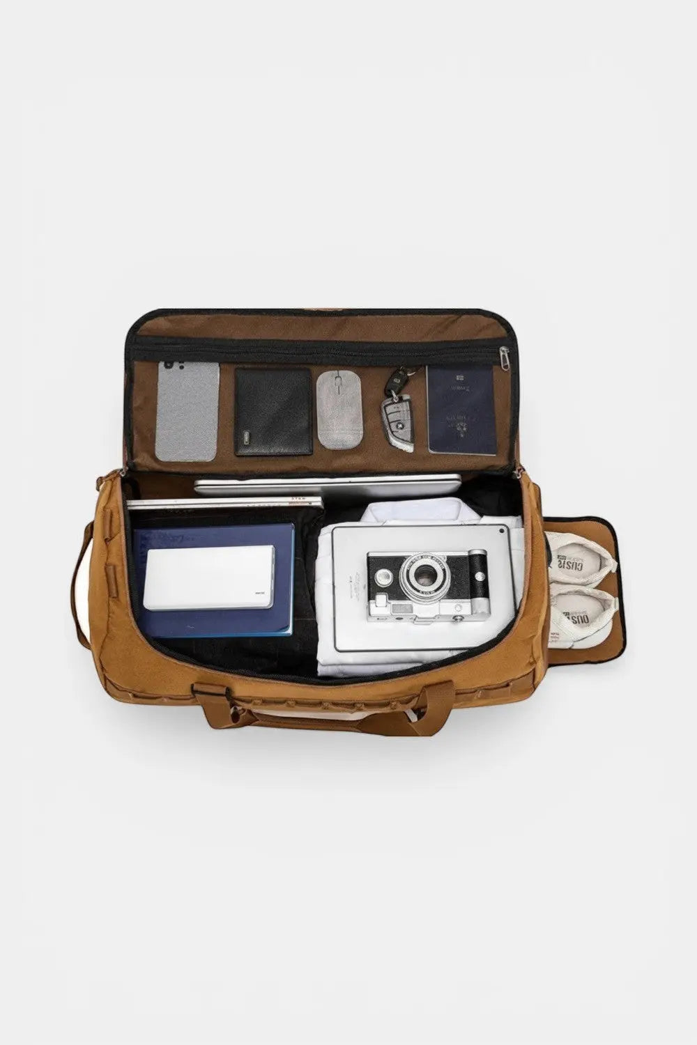 Deptford | Nylon Duffle Bag — 60L with Shoe Compartment RAVIKEN