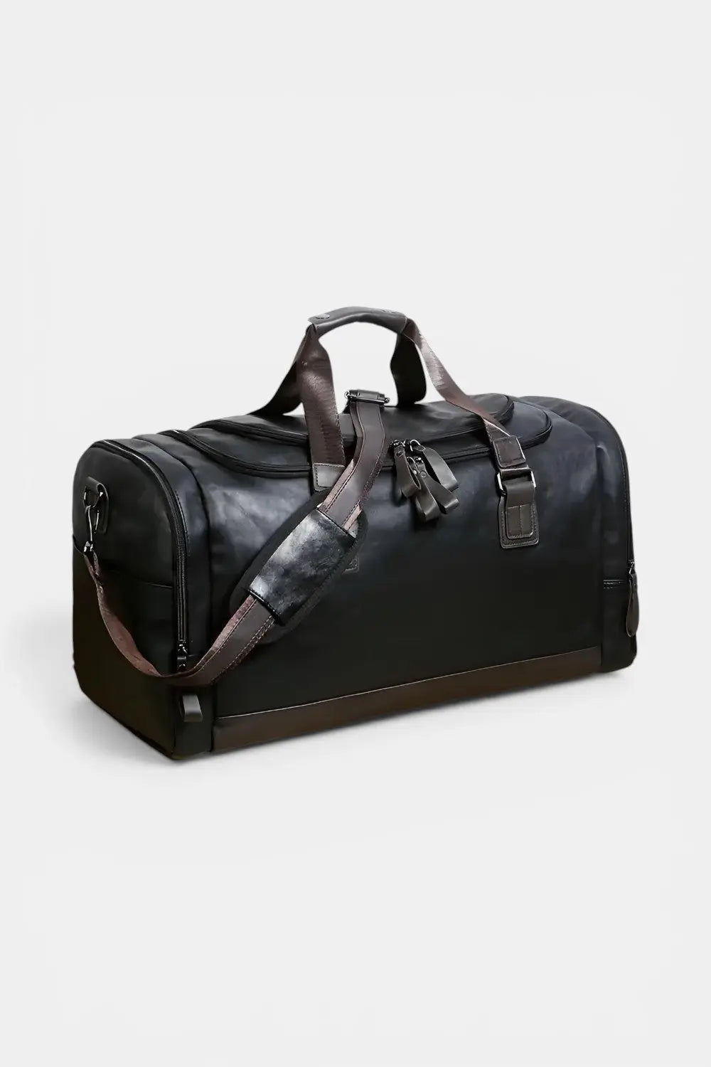 Victoria | Leather Weekend Duffle Bag — 40L RAVIKEN