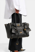 Marlow | Wing Tote Handbag with Sculptural Hardware RAVIKEN