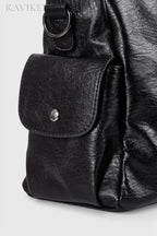 Chesham | Slouchy Leather Tote with Wide Comfort Strap RAVIKEN