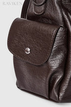 Chesham | Slouchy Leather Tote with Wide Comfort Strap RAVIKEN