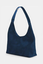 Burnham | Suede Tote Shoulder Bag with Zip RAVIKEN