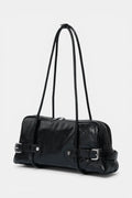 Windsor | Mini Baguette Bag with Silver Buckles RAVIKEN