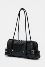 Windsor | Mini Baguette Bag with Silver Buckles RAVIKEN