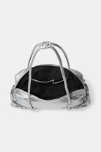 Windsor | Mini Baguette Bag with Silver Buckles RAVIKEN
