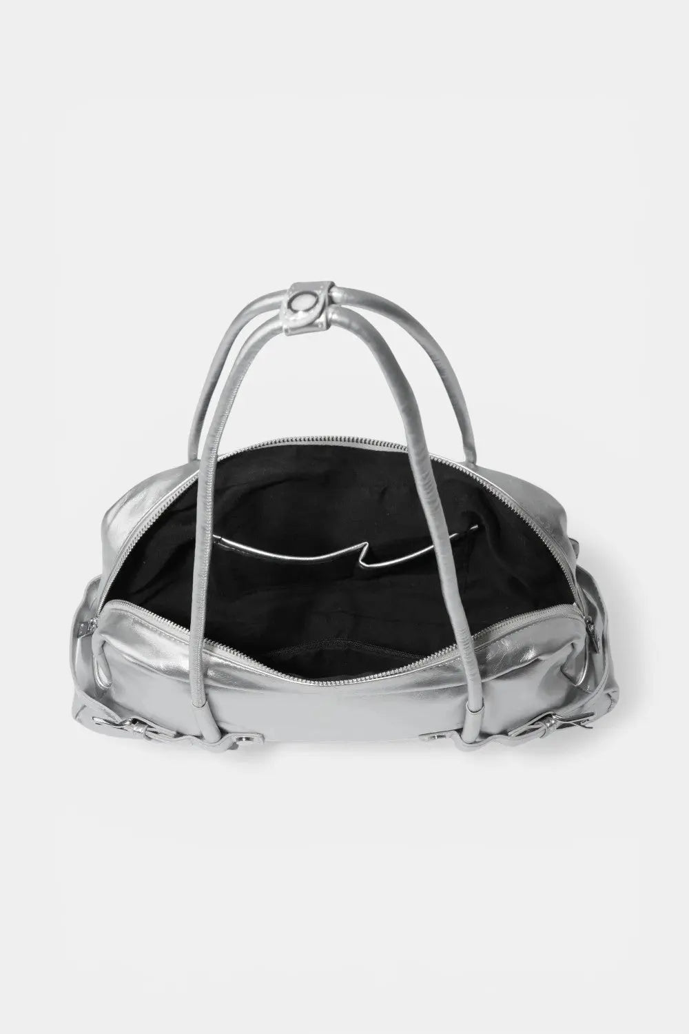 Windsor | Mini Baguette Bag with Silver Buckles RAVIKEN