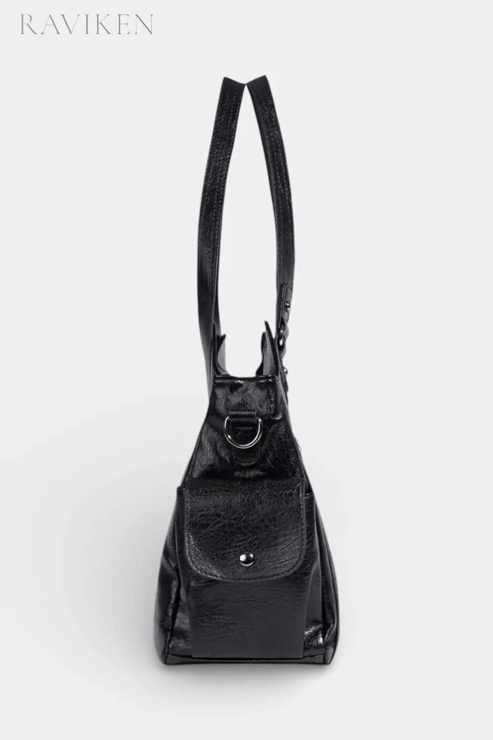 Chesham | Slouchy Leather Tote with Wide Comfort Strap RAVIKEN