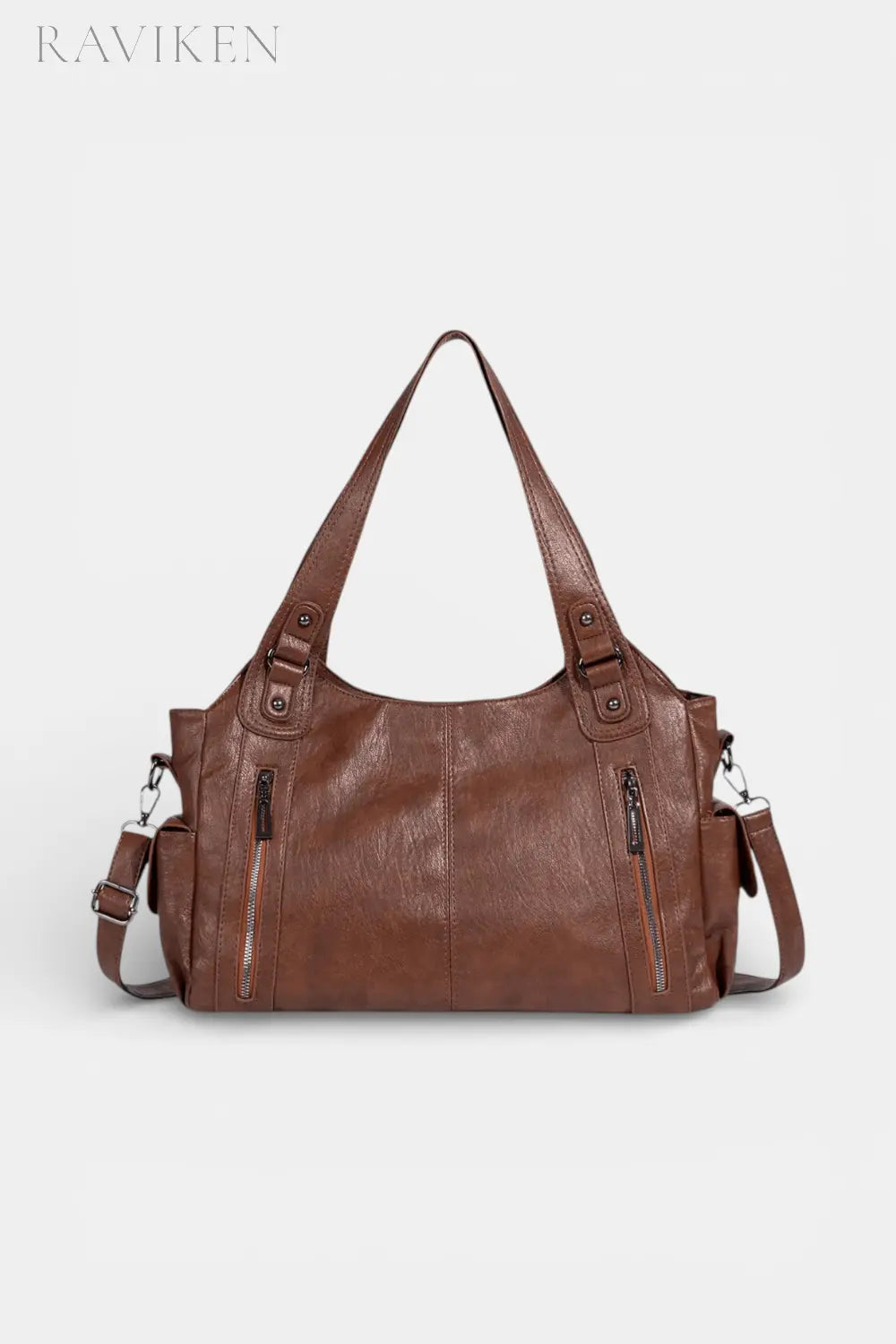 Chesham | Slouchy Leather Tote with Wide Comfort Strap RAVIKEN