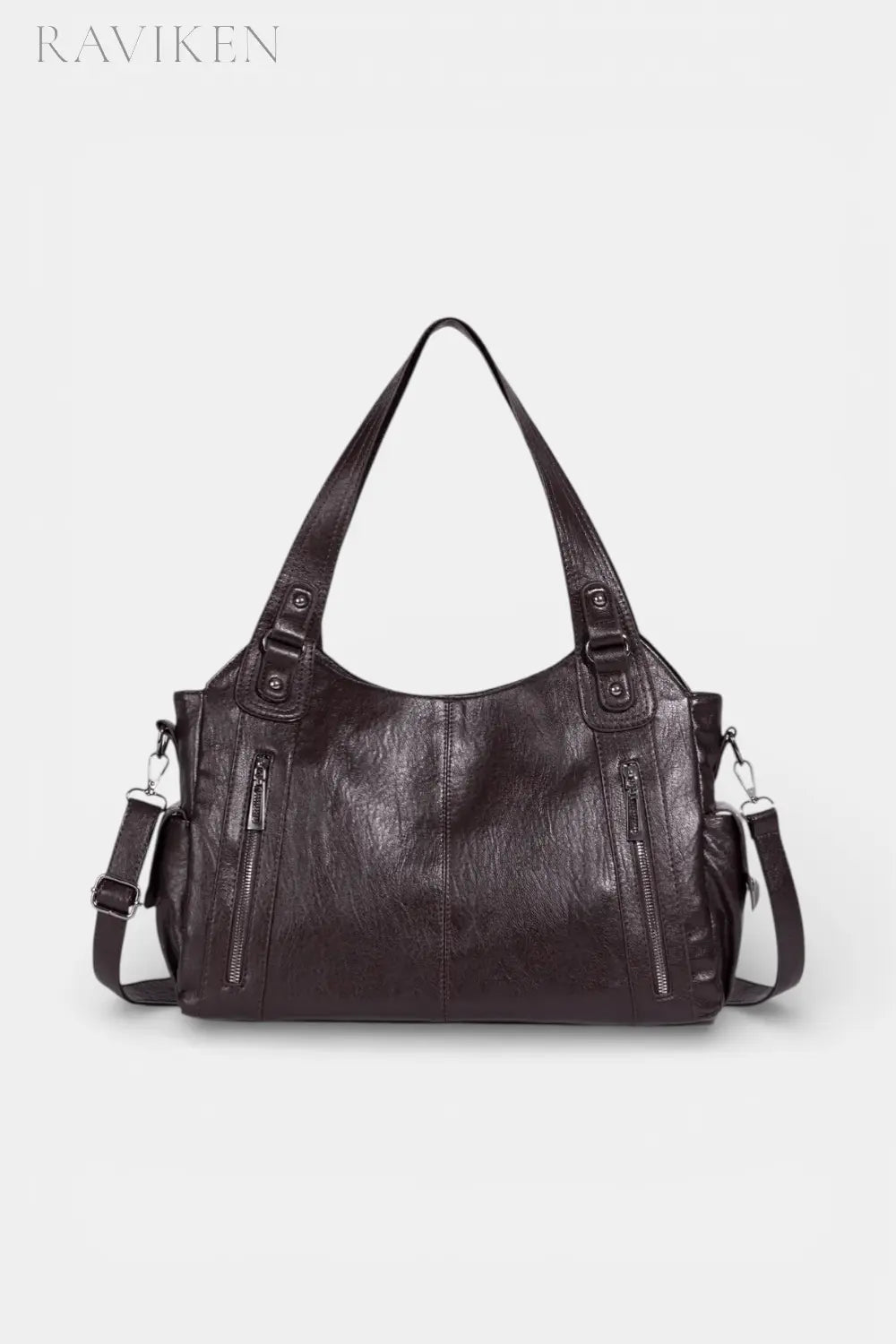 Chesham | Slouchy Leather Tote with Wide Comfort Strap RAVIKEN
