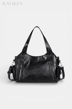 Chesham | Slouchy Leather Tote with Wide Comfort Strap RAVIKEN
