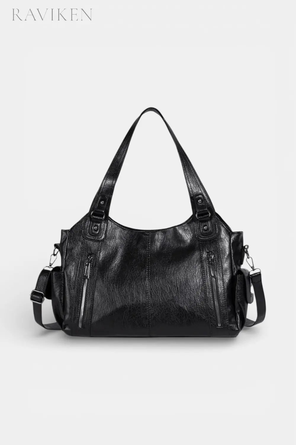 Chesham | Slouchy Leather Tote with Wide Comfort Strap RAVIKEN