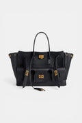 Marlow | Wing Tote Handbag with Sculptural Hardware RAVIKEN
