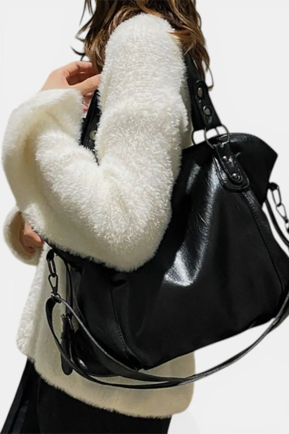 Dalston | Vegan Leather Handbag with Detachable Strap RAVIKEN