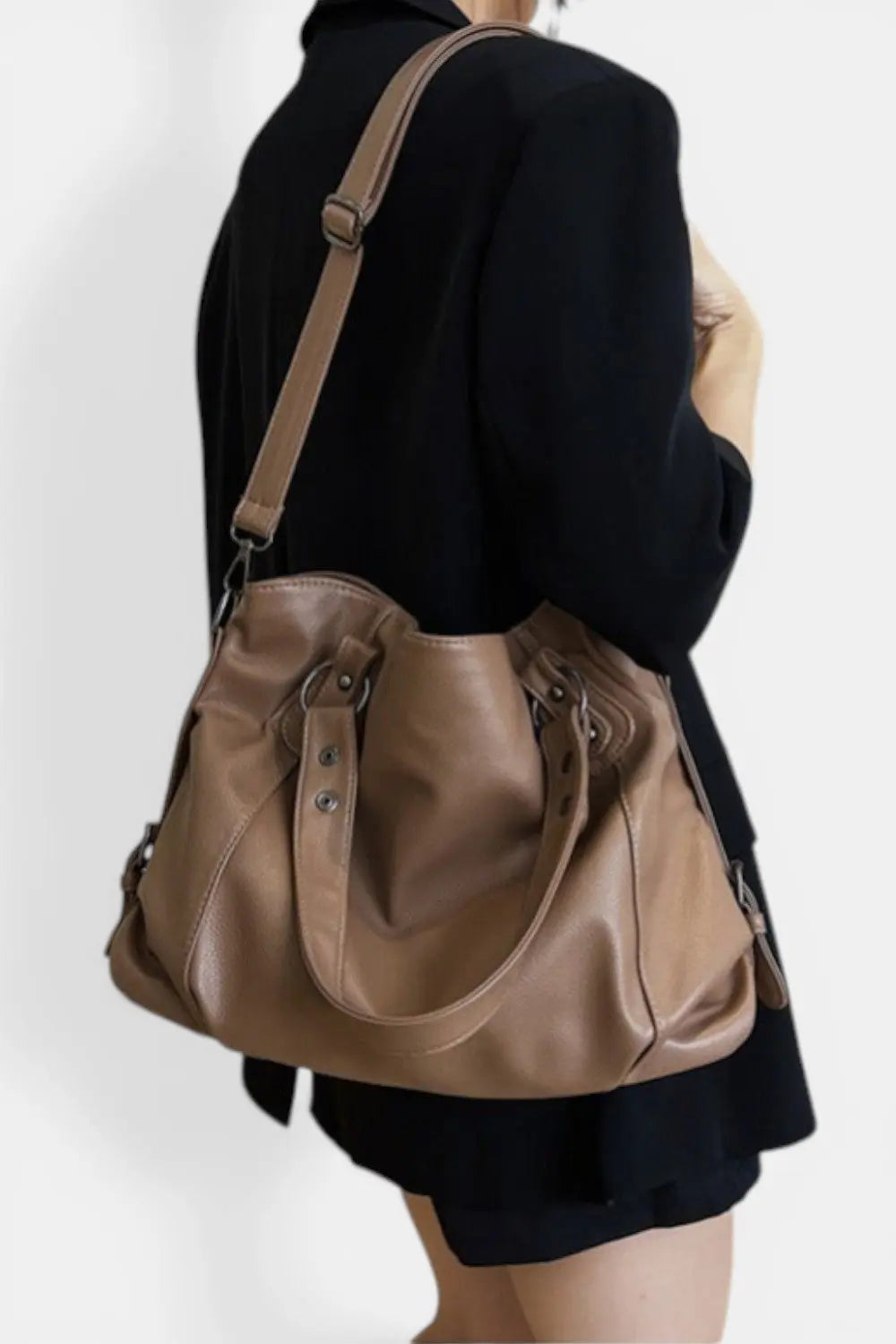 Dalston | Vegan Leather Handbag with Detachable Strap RAVIKEN