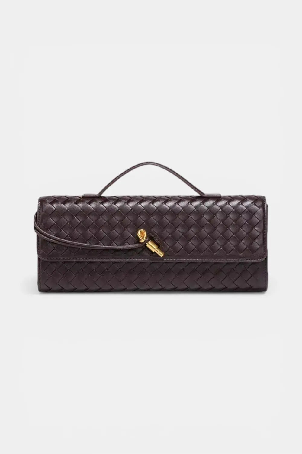 Claridge | Woven Vegan Leather Evening Clutch RAVIKEN