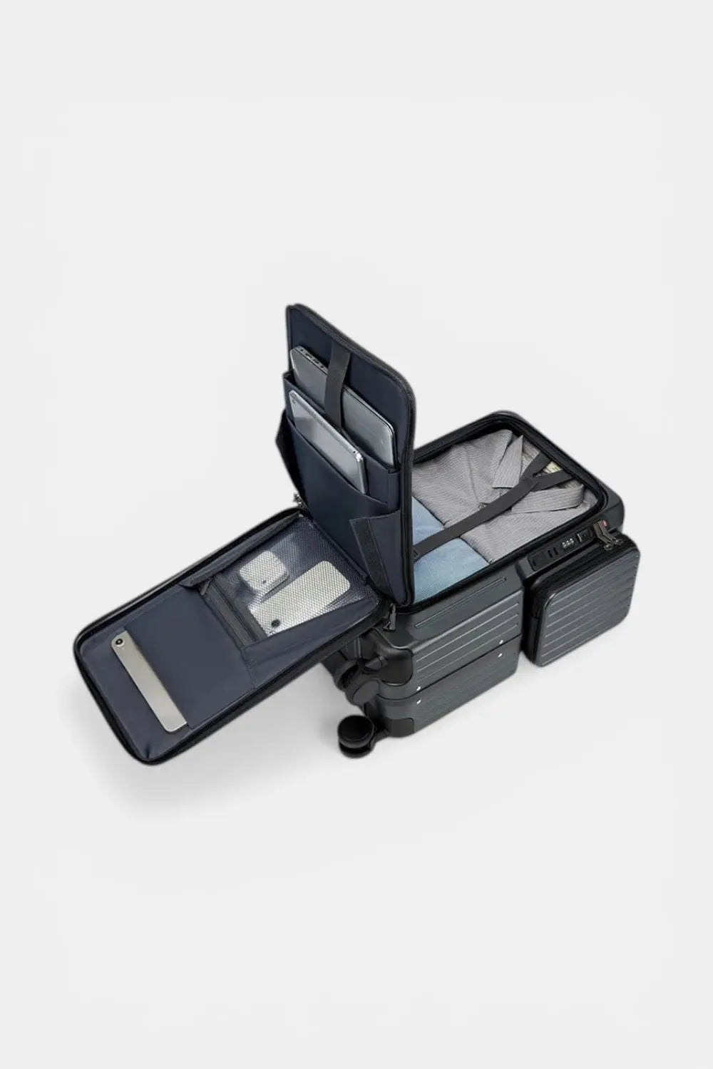 Harlow | Cabin Suitcase with Front-Opening Compartment RAVIKEN