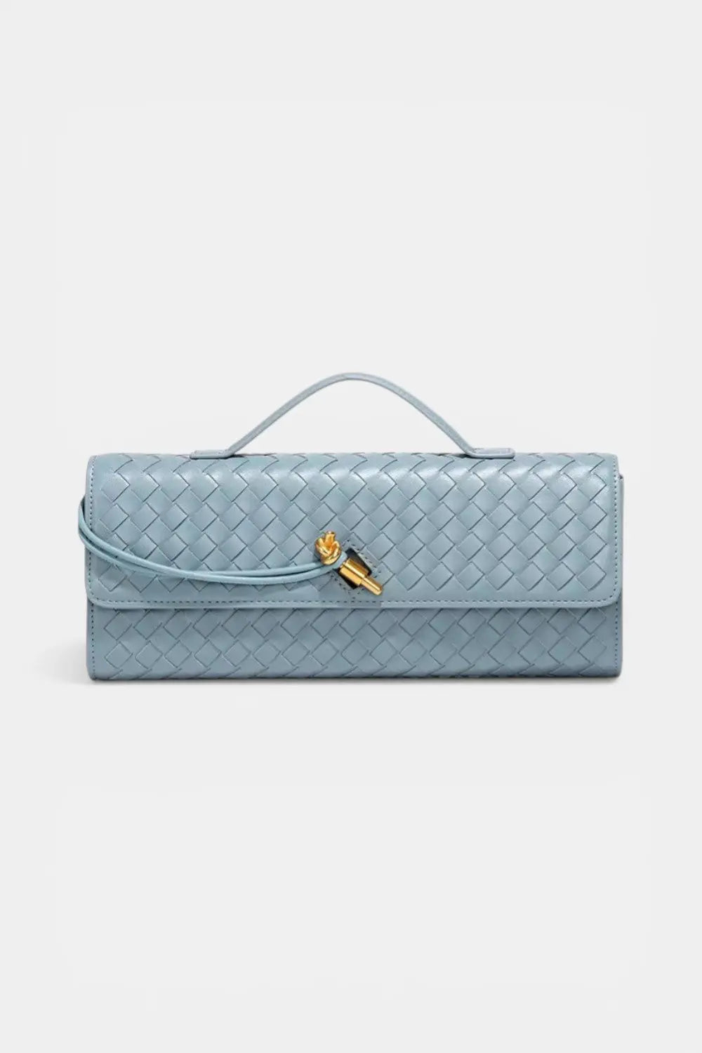 Claridge | Woven Vegan Leather Evening Clutch RAVIKEN