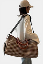 Thornton | Plaid Travel Duffle with Shoe Pocket RAVIKEN