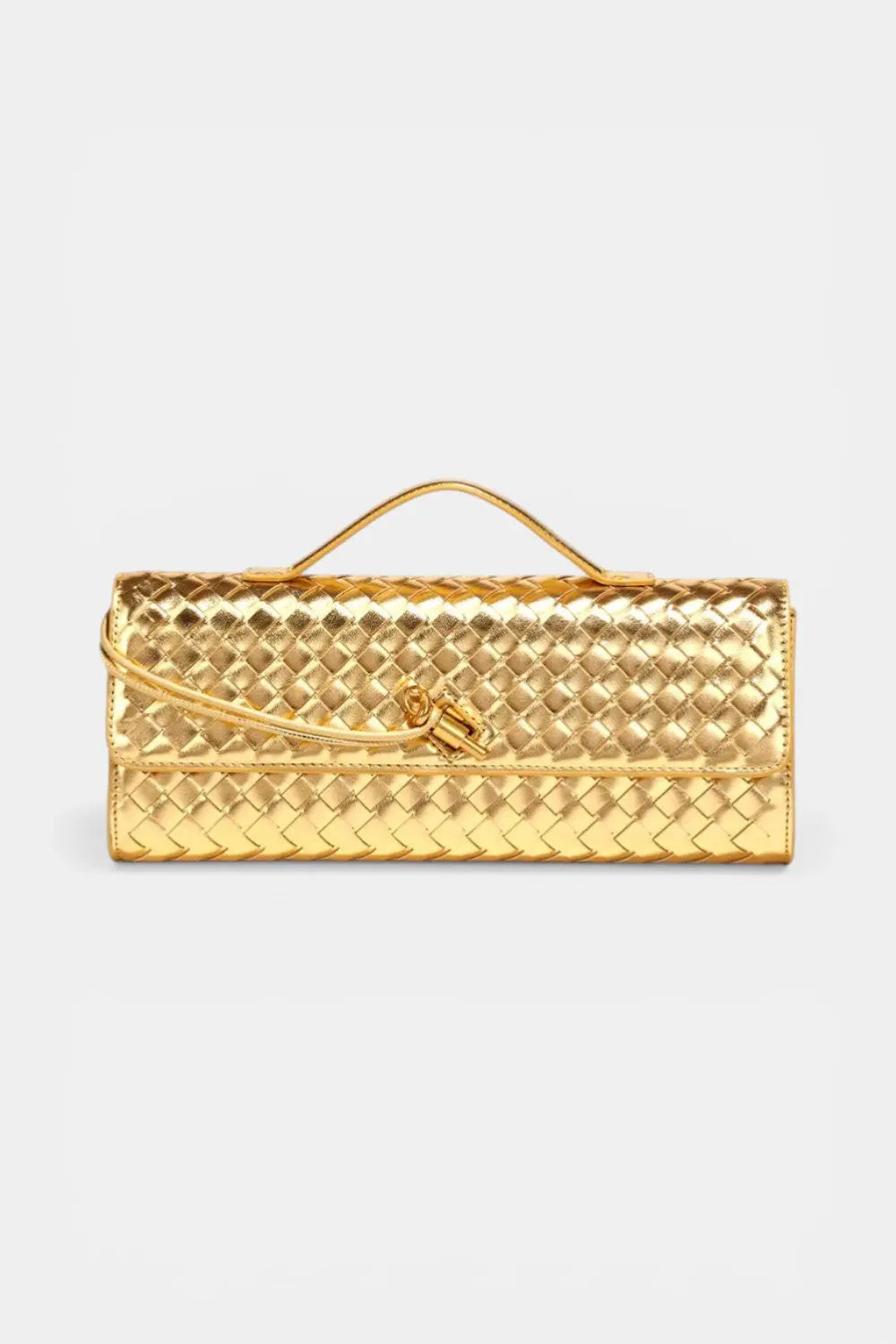 Claridge | Woven Vegan Leather Evening Clutch RAVIKEN