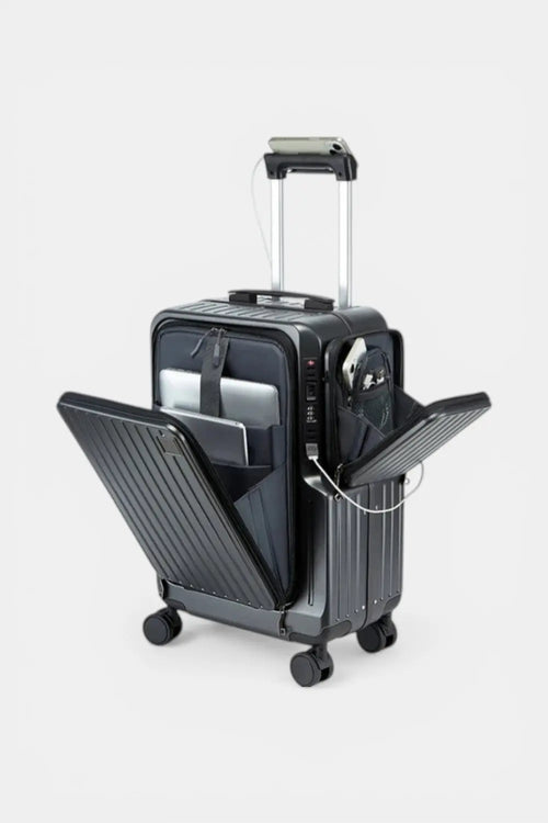 Harlow | Cabin Suitcase with Front-Opening Compartment RAVIKEN