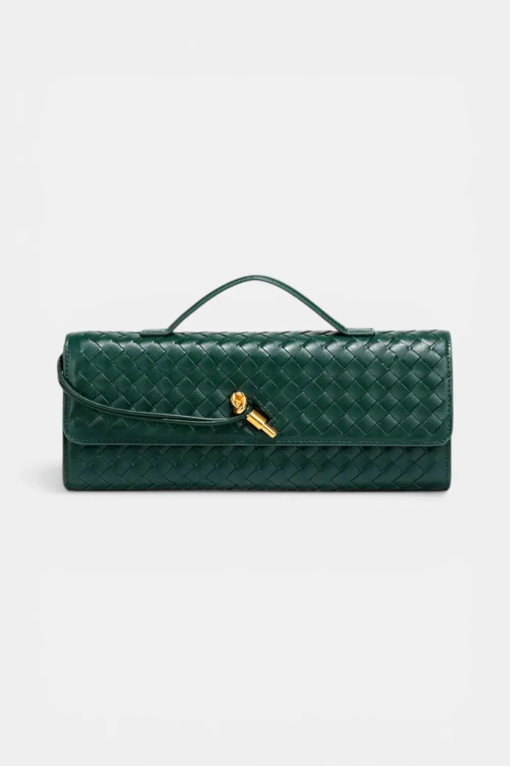 Claridge | Woven Vegan Leather Evening Clutch RAVIKEN