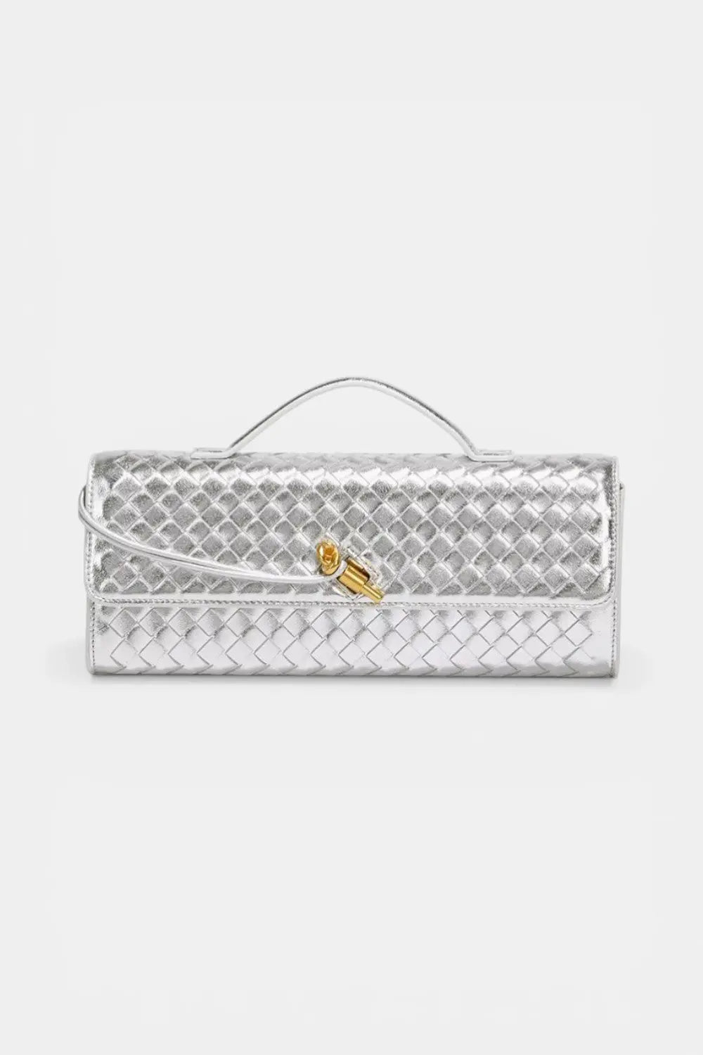 Claridge | Woven Vegan Leather Evening Clutch RAVIKEN