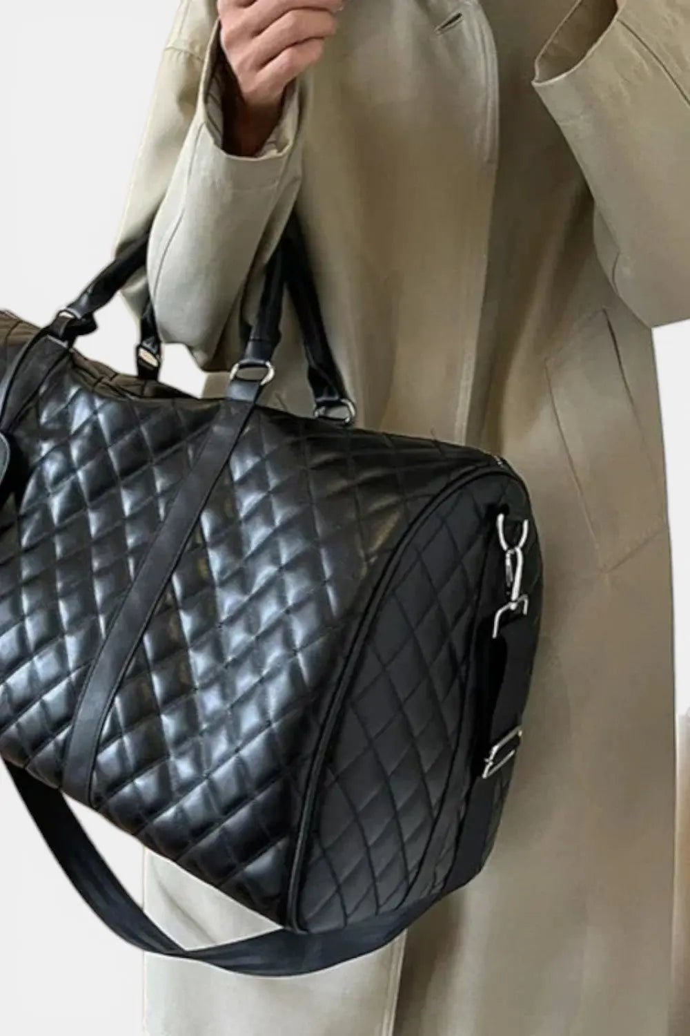 Kew | Quilted Leather Travel Duffle Bag RAVIKEN