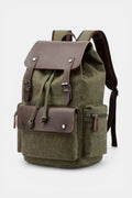 Gravesend | Canvas Leather Backpack with Padded Laptop RAVIKEN