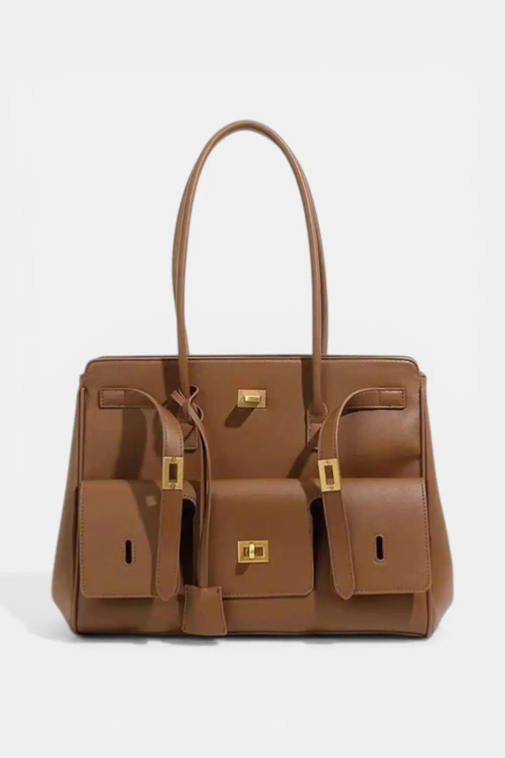 Marlow | Wing Tote Handbag with Sculptural Hardware RAVIKEN