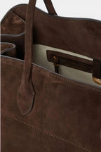 Kensington | Structured Suede Handbag RAVIKEN