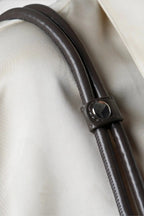 Windsor | Mini Baguette Bag with Silver Buckles RAVIKEN