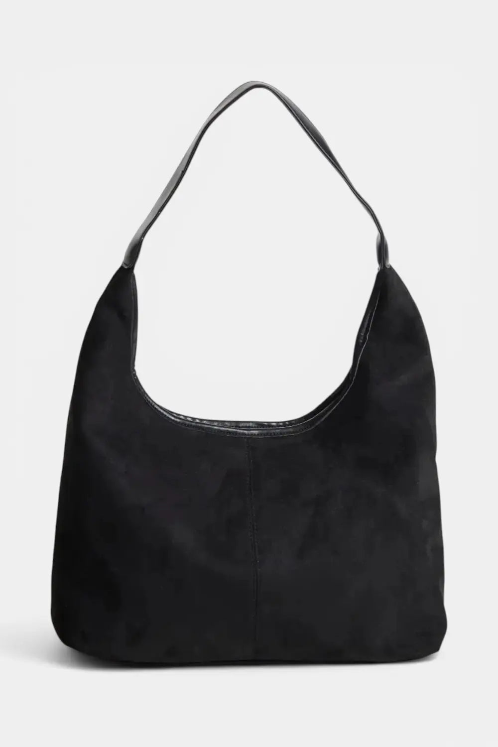 Burnham | Suede Tote Shoulder Bag with Zip RAVIKEN