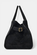 Kensington | Structured Suede Handbag RAVIKEN