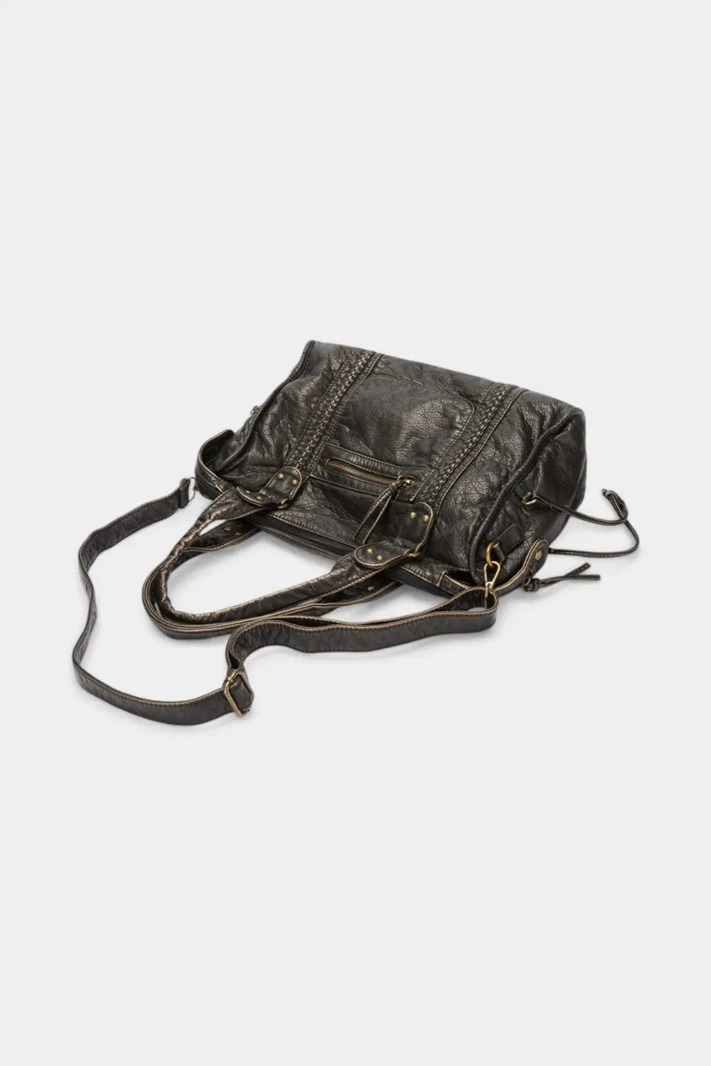 Portobello | Vintage Shoulder Bag with Braided Detail RAVIKEN
