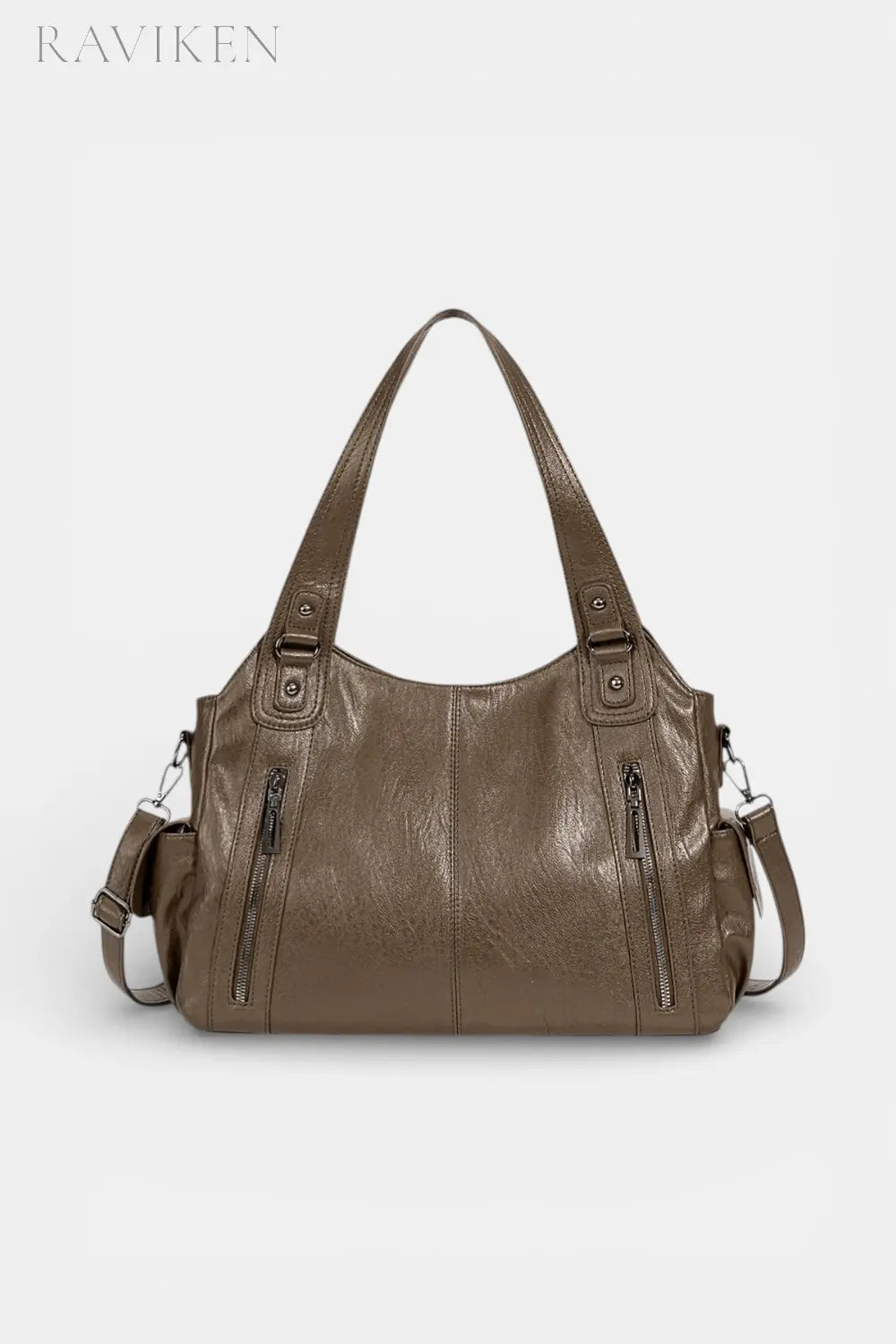 Chesham | Slouchy Leather Tote with Wide Comfort Strap RAVIKEN