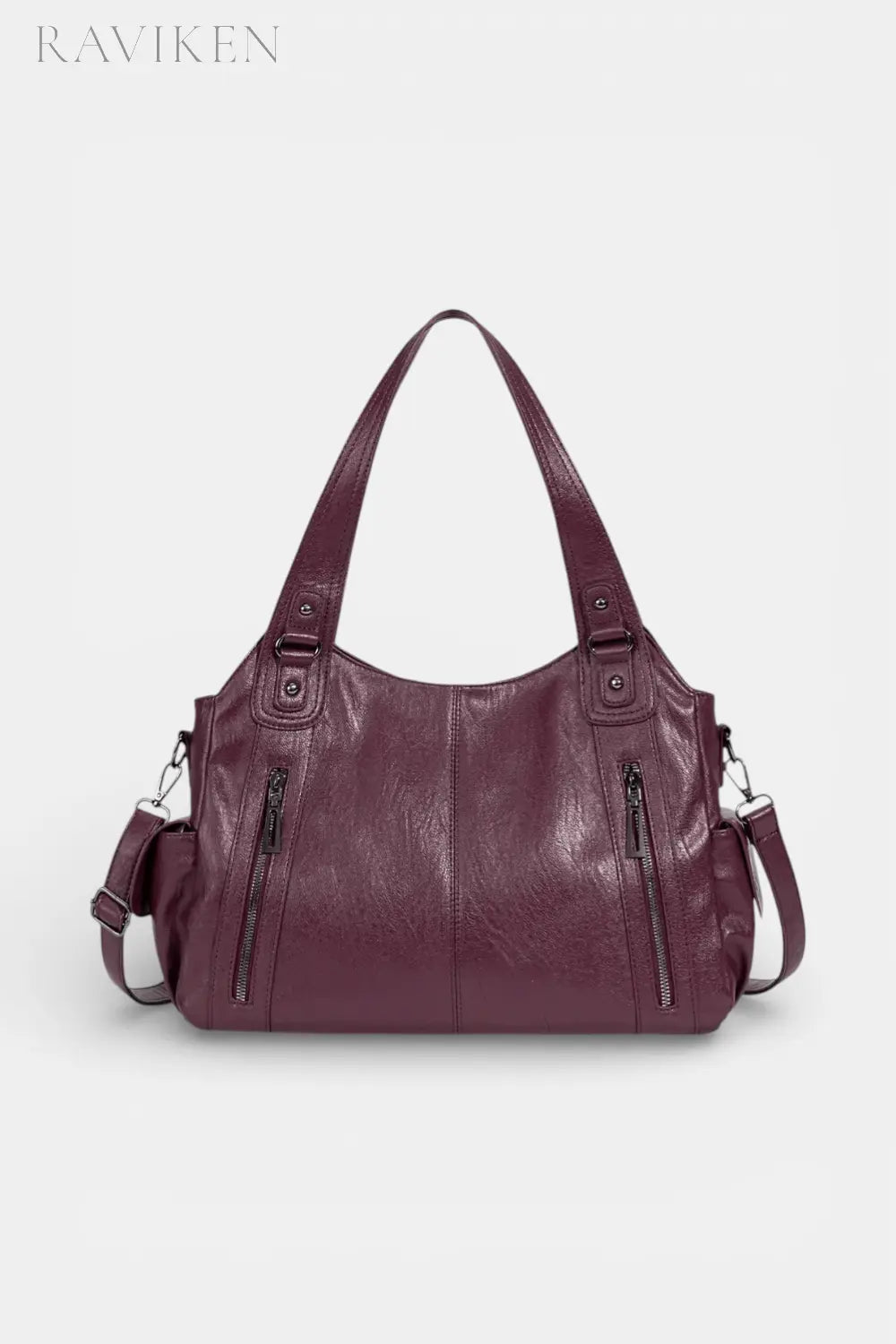 Chesham | Slouchy Leather Tote with Wide Comfort Strap RAVIKEN