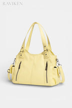 Chesham | Slouchy Leather Tote with Wide Comfort Strap RAVIKEN