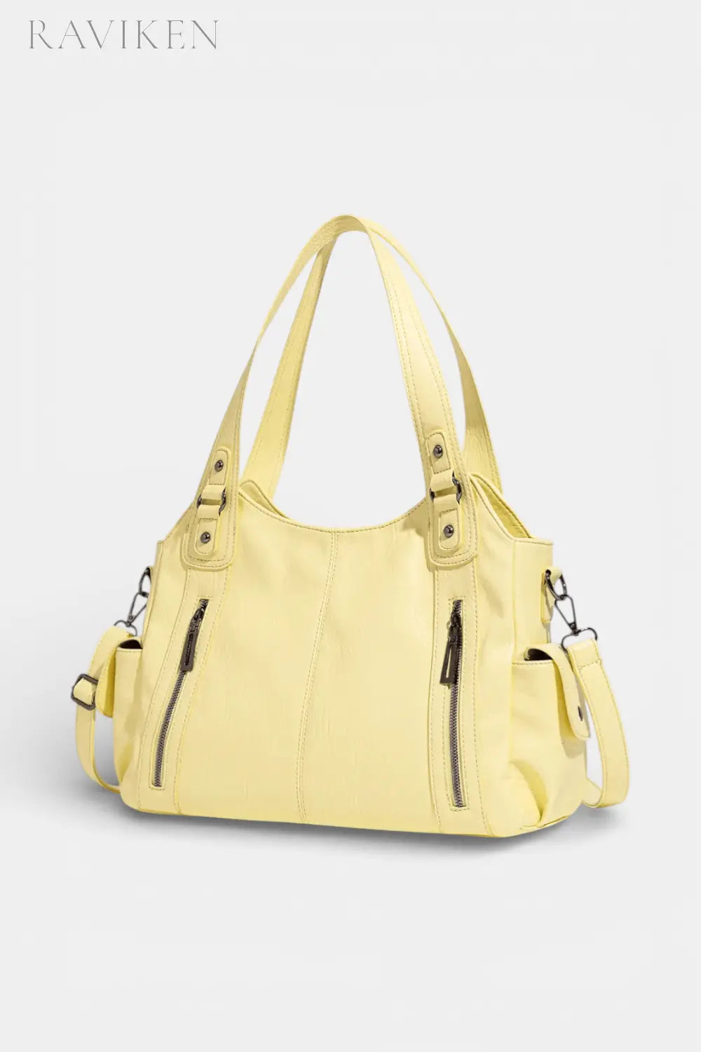Chesham | Slouchy Leather Tote with Wide Comfort Strap RAVIKEN